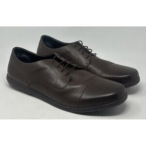 Birchbury Brenston Barefoot Dress Shoes Men’s 16 Brown Minimalist Leather READ